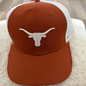 Top of the World Burnt Orange & White Texas Longhorns Trucker Hat